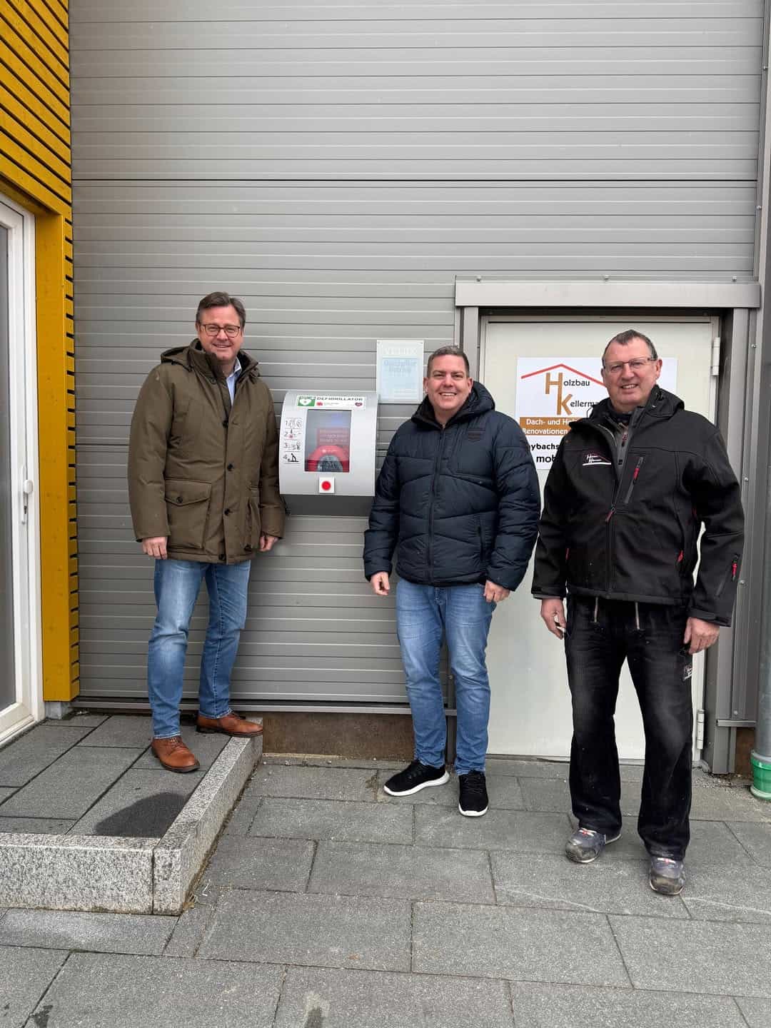 Gewerbeverein Owingen Defibrillator in Owingen